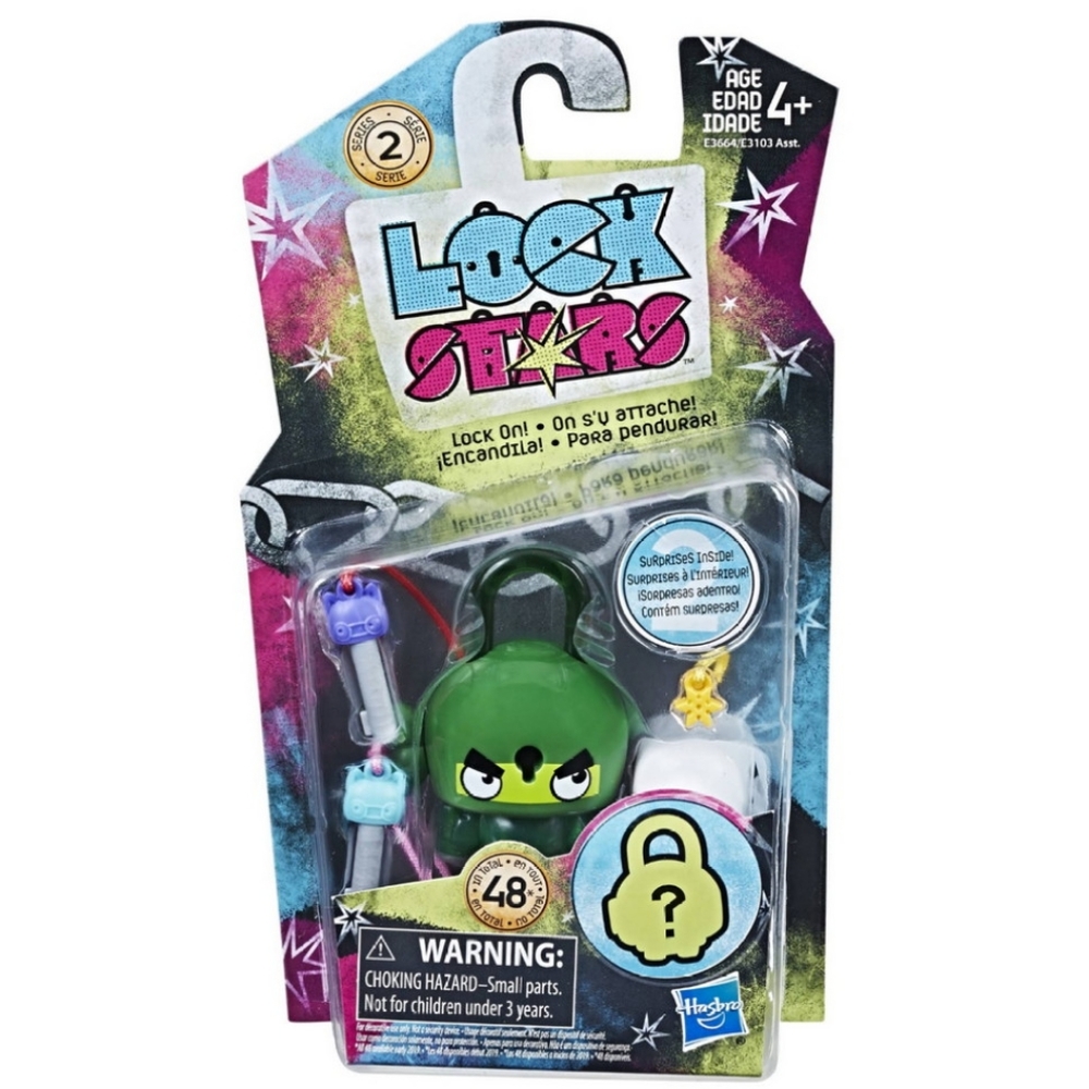 HASBRO Lock Stars Series 2 Ninja Figure